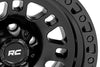 Rough Country 82 Series Wheel | One-Piece | Semi Gloss Black | 17x9 | 6x5.5 | -12mm | 82170912
