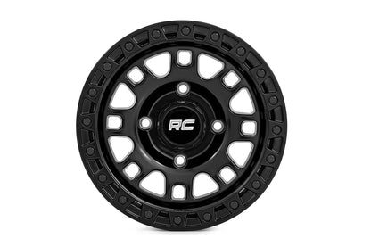 Rough Country | Rough Country 82 Series Wheel | UTV | Semi Gloss Black | 15x7 | 4x137 | +10mm | 82150733