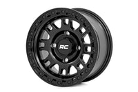 Rough Country | Rough Country 82 Series Wheel | UTV | Semi Gloss Black | 15x7 | 5x4.5 | +10mm | 82150737