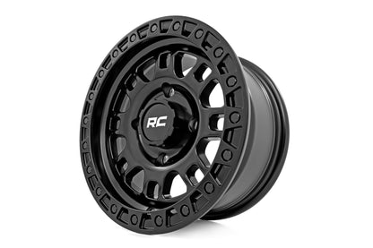 Rough Country | Rough Country 82 Series Wheel | UTV | Semi Gloss Black | 15x7 | 4x110 | +10mm | 82150735