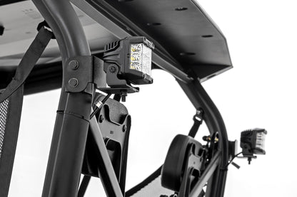 Rough Country | LED Light Kit | Rear Mount | 2" Black Pair | White DRL | Segway 570 F | 93213