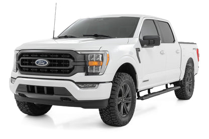 Rough Country | TR2 Running Boards | Ford F-150/Lightning/F-250/F-350/Raptor  (2015-2026) | 45000