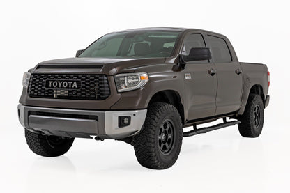 Rough Country | TR2 Running Boards | CrewMax | Toyota Tundra 2WD/4WD (2007-2021) | 95020