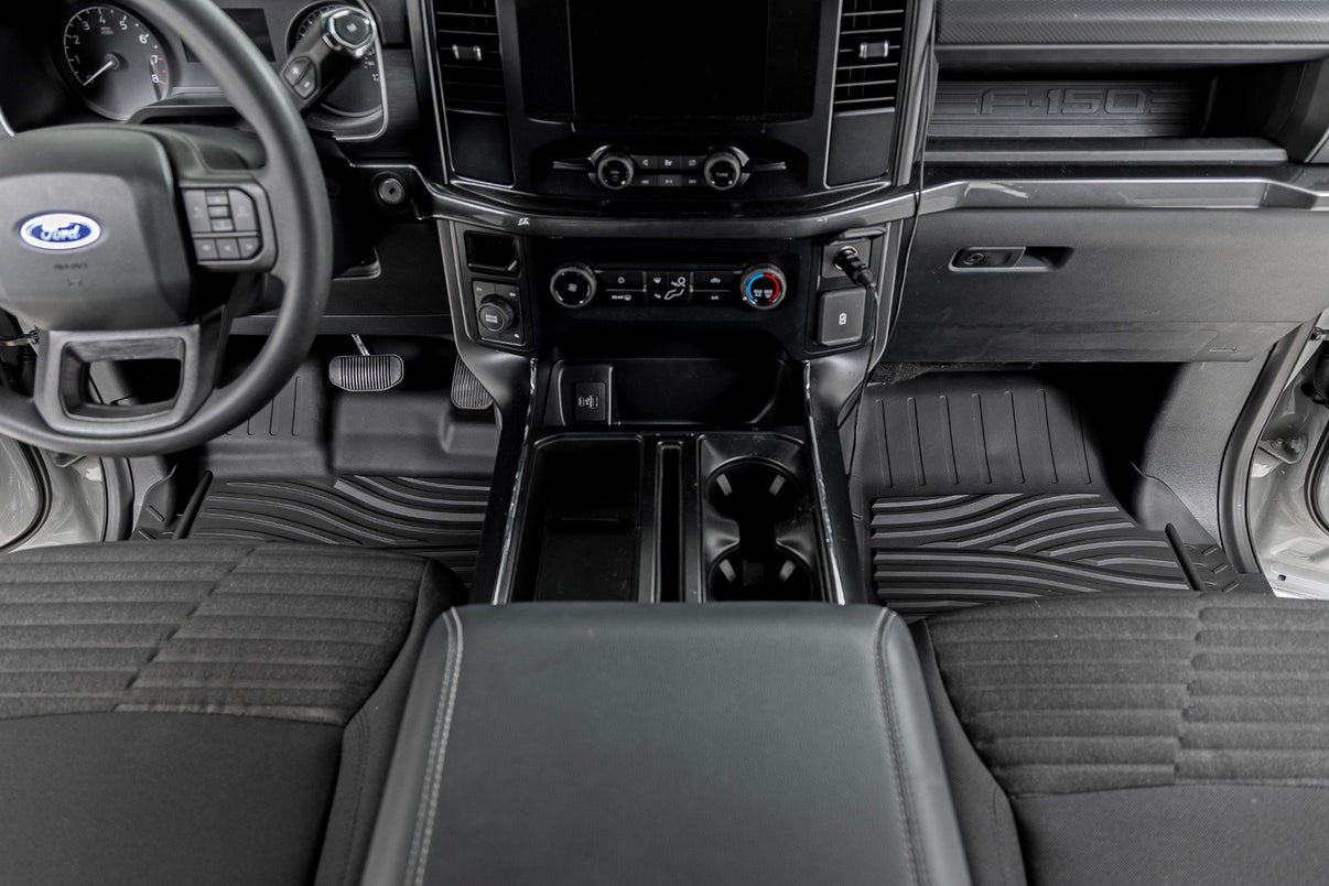 Flex-Fit Floor Mats | FR & RR | Ford F-150 (15-25)/F-150 Lightning (22-25)/Raptor (17-25)  | FF-51512