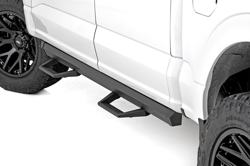 SRL2 Adj Aluminum Step | Crew Cab | Ford F-150/Lightning/F-250/F-350/Raptor (15-25) | 51141