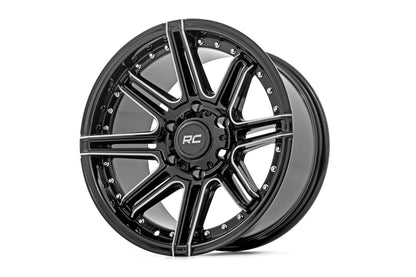 Rough Country 88 Series Wheel | One-Piece | Gloss Black | 17x9 | 6x5.5 | +0mm | 88170012