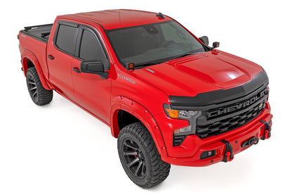 Rough Country | Hood Protector | Gloss Black | Chevy Silverado 1500 2WD/4WD (2019-2026) | HP10010-RCGB