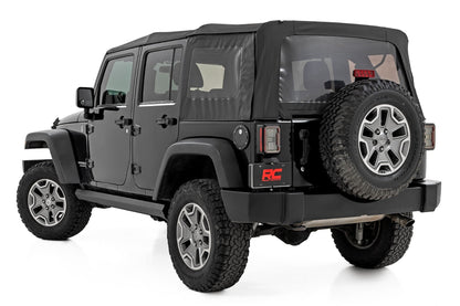 Rough Country | Power Running Boards | 4 Door | Jeep Wrangler Unlimited 2WD/4WD (2007-2018) | ESR610330