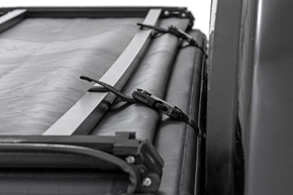 Rough Country | Soft Tri-Fold Bed Cover | 5' Bed | Chevy/GMC Canyon/Colorado 2WD/4WD (23-26) | 41215700A