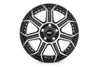 Rough Country 89 Series Wheel | One-Piece | Black Machined Gun Metal | 17x9 | 5x5 | -12mm | 89170918