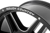 Rough Country 92 Series Wheel | Machined One-Piece | Gloss Black | 18x9 | 5x5.5 | +0mm | 92180914
