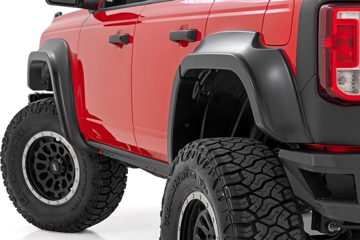Fender Flares | JS Iconic Siver | Ford Bronco 4WD (2021-2025) | O-F12124-JS