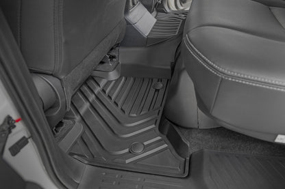 Rough Country | Flex-Fit Floor Mats | FR & RR | Toyota Land Cruiser 4WD (2024-2026) | FF-71618