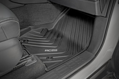 Rough Country | Flex-Fit Floor Mats | FR & RR | Toyota Land Cruiser 4WD (2024-2026) | FF-71618