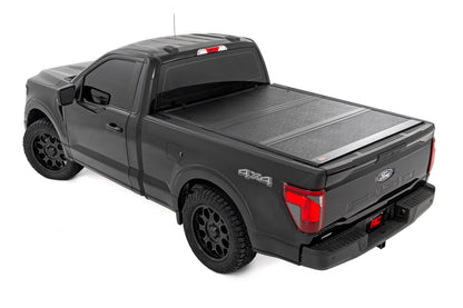 Rough Country | Hard Low Profile Bed Cover | 6'7" Bed | Ford F-150 2WD/4WD (2015-2020) | 47229650_A