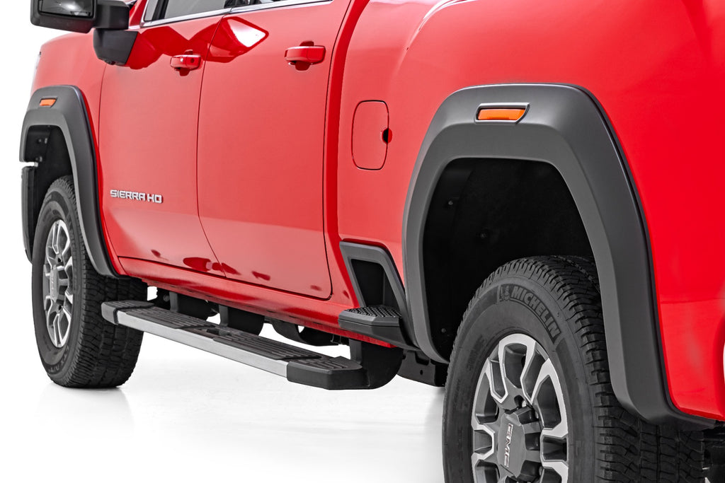 Rough Country | Sport Fender Flares | GJV Riptide Blue | GMC Sierra 2500 HD/Sierra 3500 HD (20-26) | S-G11912-GJV