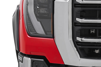 Rough Country | Sport Fender Flares | GB8 Ebony Twilight | GMC Sierra 2500 HD/Sierra 3500 HD (20-26) | S-G11912-GB8
