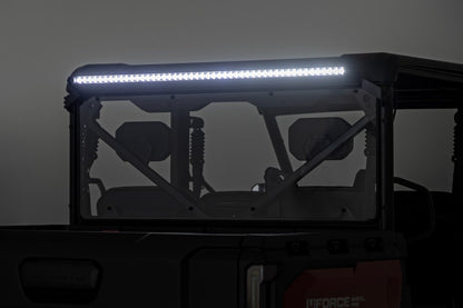 Rough Country | LED Light Kit | Rear Mount | 50" Black-Series Single Row | CFMOTO UFORCE U10 Pro  | 71212