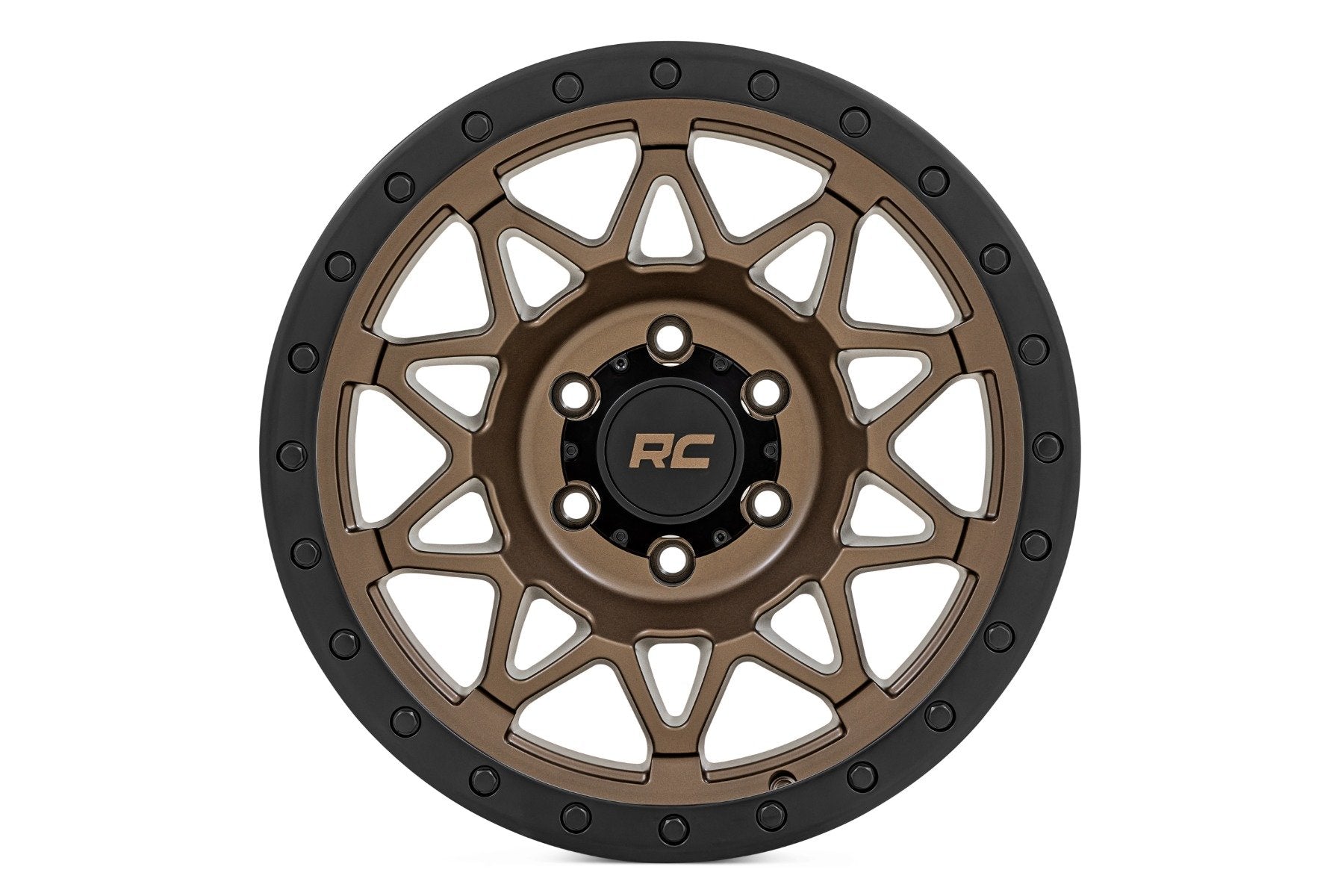 Rough Country 78 Series Wheel | Simulated Beadlock | Bronze/Black | 17x8.5 | 6x135 | +0mm | 78170917
