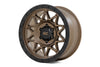 Rough Country 78 Series Wheel | Simulated Beadlock | Bronze/Black | 18x9 | 5x5 | -12mm | 78181218