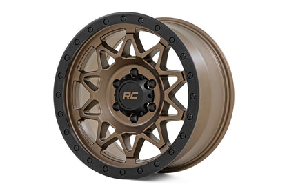 Rough Country 78 Series Wheel | Simulated Beadlock | Bronze/Black | 18x9 | 6x5.5 | +0mm | 78180912