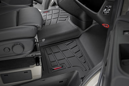 Rough Country | Sure-Fit Floor Mats | Front | Mercedes-Benz Sprinter 3500/Sprinter 3500XD (19-26) | SM91901