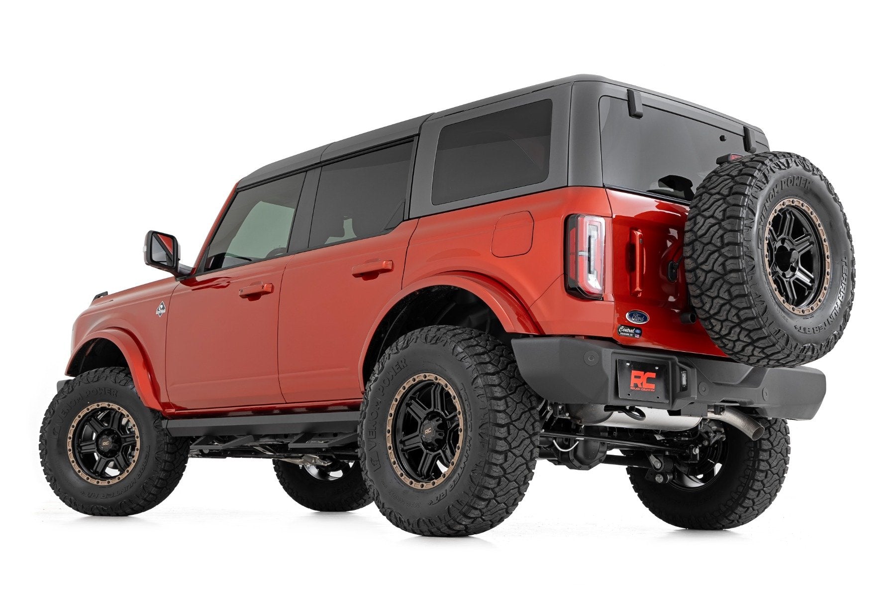SRL2 Adjustable Aluminum Step | 4-Door | Ford Bronco 4WD (2021-2025) | 51143