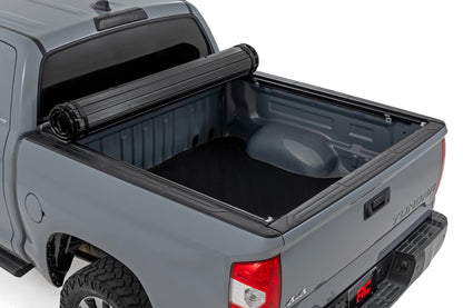 Rough Country | Hard Roll Up Bed Cover | 5'7" Bed | Toyota Tundra 2WD/4WD (2007-2021) | 50514550