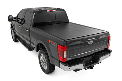 Rough Country | Hard Roll Up Bed Cover | 6'10" Bed | Ford F-250/F-350 Super Duty (17-26) | 50517650