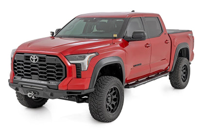 Rough Country | AC2 Running Boards | Amber/White | CrewMax | Toyota Tundra 2WD/4WD (22-26) | 57008
