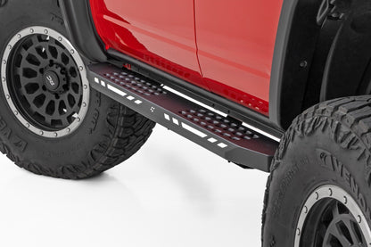 Rough Country | AC2 Running Boards | Amber/White | 4-Door | Ford Bronco 4WD (2021-2026) | 57004