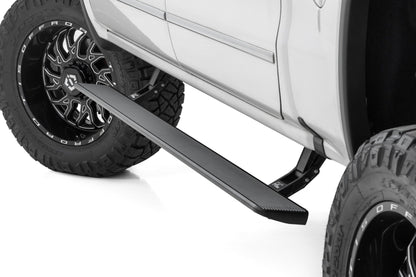 Rough Country | Power Running Boards | HT-Series | Crew Cab | Chevy/GMC 1500/2500HD/3500HD 2WD/4WD | ESR51518