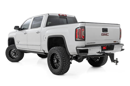 Rough Country | Power Running Boards | HT-Series | Crew Cab | Chevy/GMC 1500/2500HD/3500HD 2WD/4WD | ESR51518