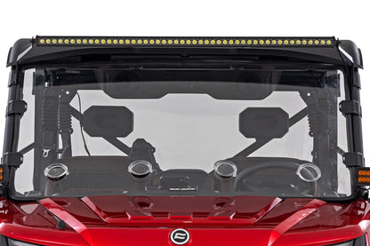 Rough Country | LED Light Mount | 50" Black Single Row | CFMOTO UFORCE U10 Pro | 71213