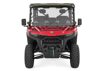 Rough Country | LED Light Mount | 50" Black Single Row | CFMOTO UFORCE U10 Pro | 71213