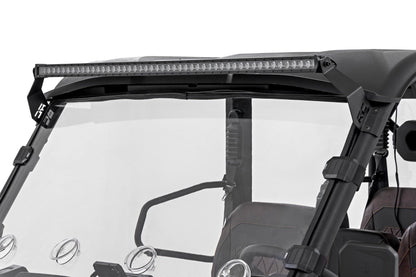Rough Country | LED Light Mount | 50" Black Single Row | CFMOTO UFORCE U10 Pro | 71213