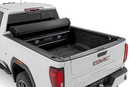 Rough Country | Hard Roll Up Bed Cover | 6'9" Bed | Chevy/GMC  Silverado/Sierra 2500HD/3500HD (20-26) | 50120651