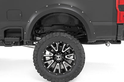 Rough Country | Pocket Fender Flares | Z1 Oxford White | Ford F-250/F-350 Super Duty (23-26) | F-F20231-Z1
