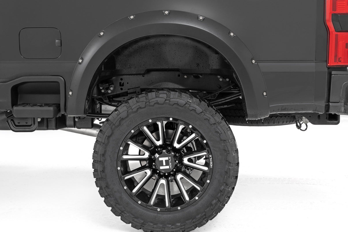 Pocket Fender Flares | HX Antimatter Blue | Ford F-250/F-350 Super Duty (23-25) | F-F20231-HX