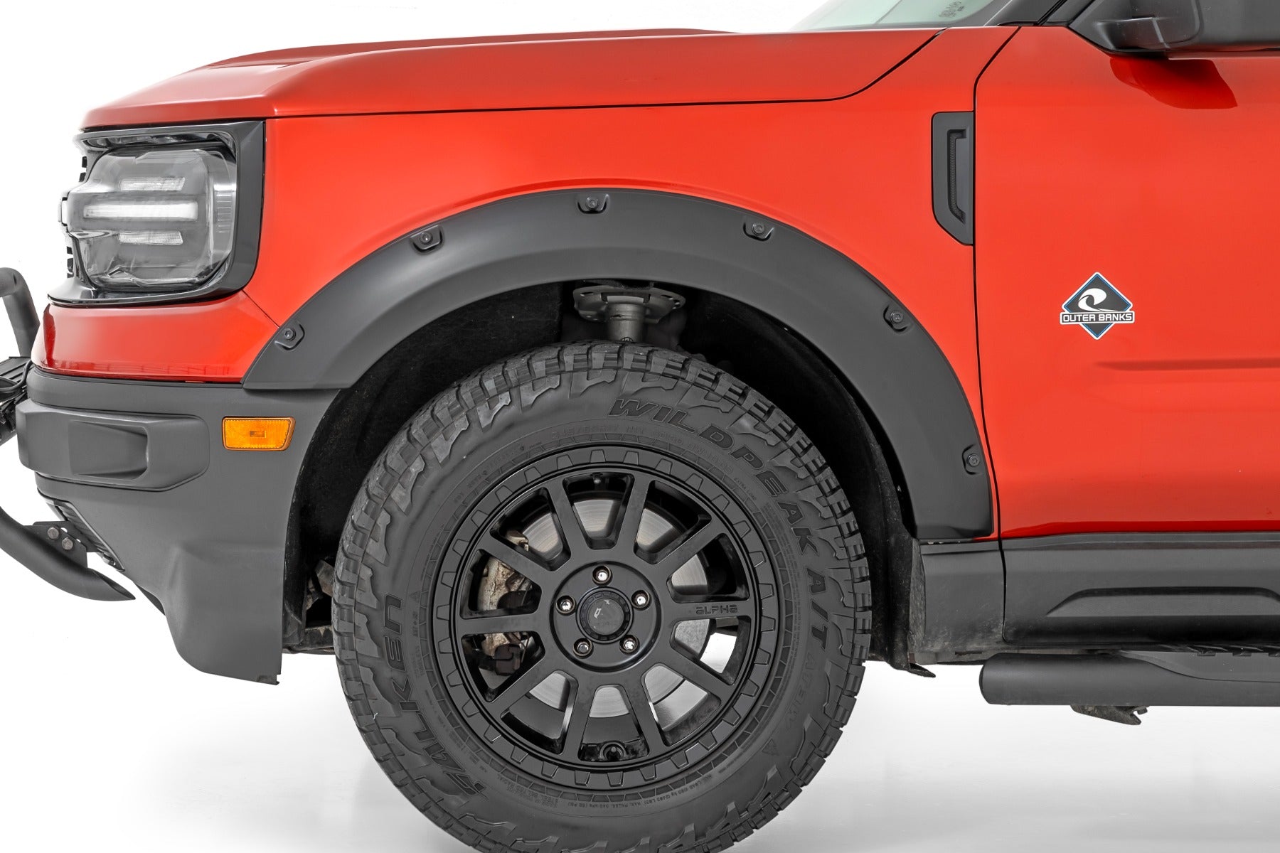 Pocket Fender Flares | M7 Carbonized Gray | Ford Bronco Sport 4WD (2021-2025) | F-F11612A-M7