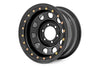 Steel Simulated Bead Lock Wheel | Black | 16x8 | 6x5.5 | 4.25 Bore | -12 | RC51-6883SL