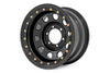 Steel Simulated Bead Lock Wheel | Black | 15x10 | 5x4.5 | 3.30 Bore | -39 | RC51-5165SL
