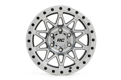 Rough Country | Rough Country 78 Series Wheel | Simulated Beadlock | Full Machine | 18x9 | 6x5.5 | -12mm | 78181212C