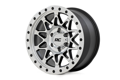 Rough Country | Rough Country 78 Series Wheel | Simulated Beadlock | Full Machine | 17x8.5 | 6x5.5 | +0mm | 78170912C