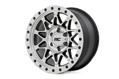 Rough Country | Rough Country 78 Series Wheel | Simulated Beadlock | Full Machine | 18x9 | 6x5.5 | -12mm | 78181212C