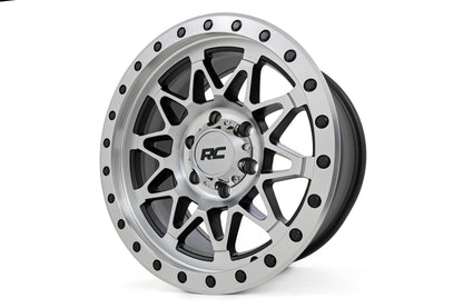 Rough Country | Rough Country 78 Series Wheel | Simulated Beadlock | Full Machine | 17x8.5 | 6x5.5 | +0mm | 78170912C