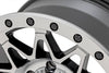 Rough Country | Rough Country 78 Series Wheel | Simulated Beadlock | Full Machine | 17x8.5 | 6x5.5 | +0mm | 78170912C