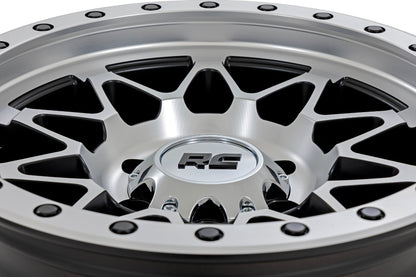 Rough Country | Rough Country 78 Series Wheel | Simulated Beadlock | Full Machine | 17x8.5 | 6x5.5 | +0mm | 78170912C