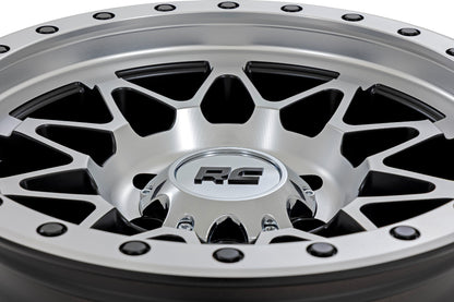 Rough Country | Rough Country 78 Series Wheel | Simulated Beadlock | Full Machine | 18x9 | 6x5.5 | -12mm | 78181212C