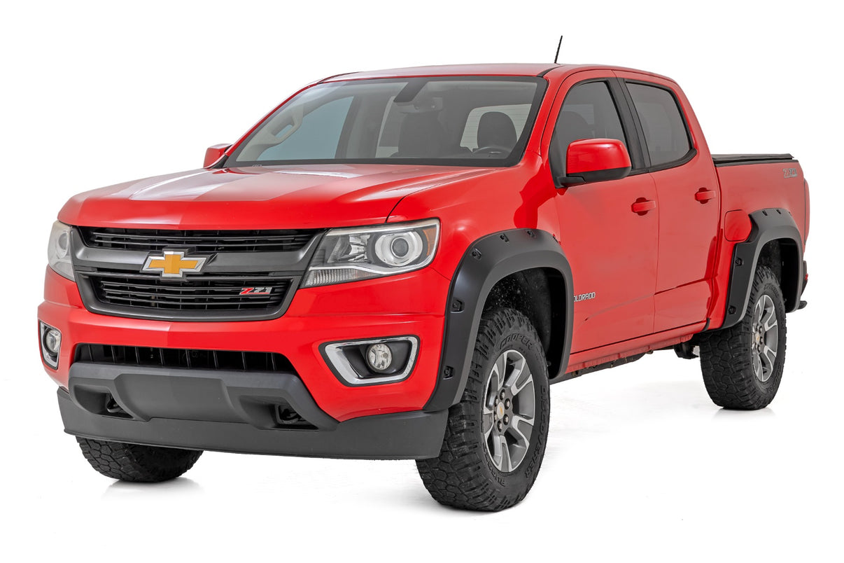 Pocket Fender Flares | GAN Silver Ice | Chevy Colorado 2WD/4WD (2015-2022) | F-C11511A-GAN
